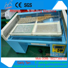 automatic garments diamond label logo setting pressing machine