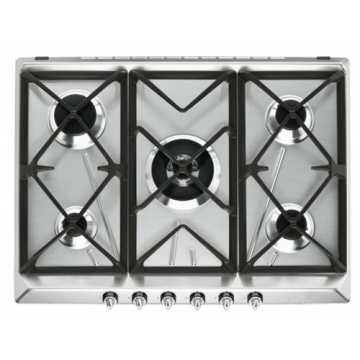 Smeg Stove Top RVS 75cm