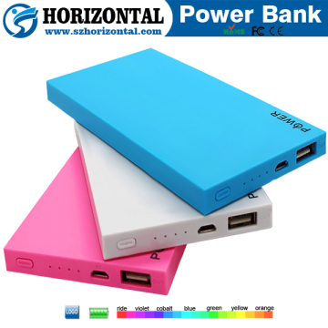 Super slim power bank 10000mah ,PVC power bank 10000mah,portable power bank 10000mah for gionee