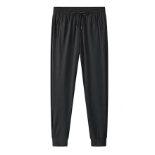 Men's casual ice silk trousers summer quick-drying pants