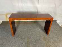 Luxury Burl Venner Console Tables for Living Room