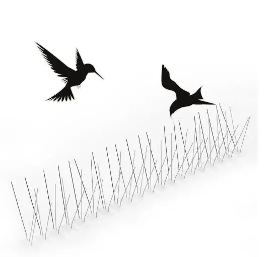 Anti Bird Spikes Stainless Steel Pigeon Repellent Strips Pigeon Control