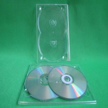 High Quality 5.2mm PS Double Clear DVD Tray Wholesale