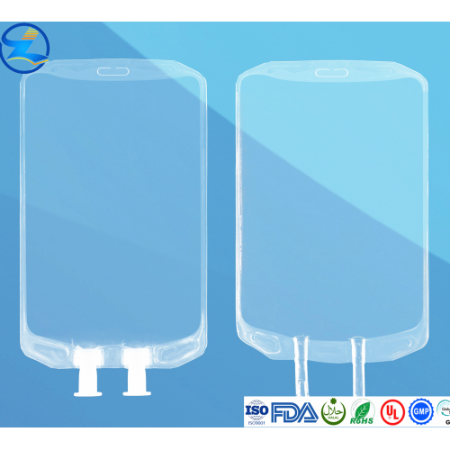 Película de infusión de polipropileno PP coextruido multicapa sin PVC