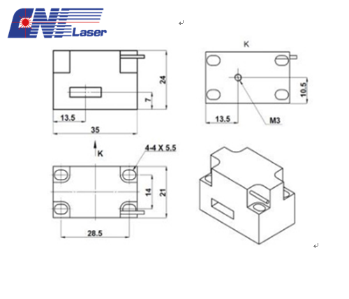 Modulador de pulso acosto-óptico de alta velocidade