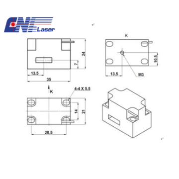 ባለከፍተኛ ፍጥነት ACOSOSOTO-OPTICH PUTE MOUDALER