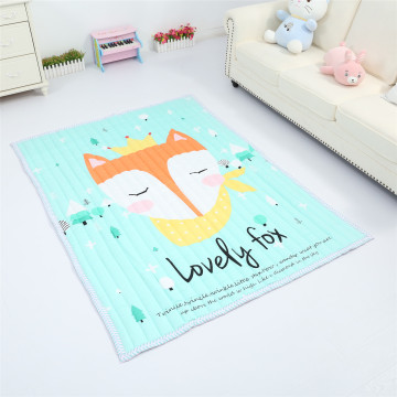 Custom Indoor Newborn Mat: Non-Toxic, Soft Cotton, Quilted, and Perfect for Baby Playtime