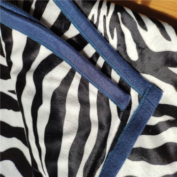 Printed Super Soft Short Plush Blanket