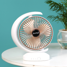 2024 New Rotating USB Rechargeable Desktop Mini Fan