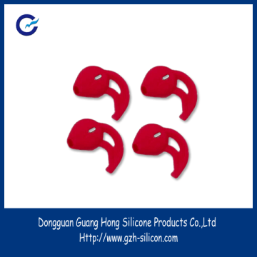 Soft silicone earphone rubber cover earphone