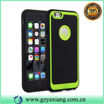 wholesale factory cheap silicone rubber cell phone cases covers for iphone 7 pc bumper case