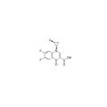 Ácido 6,7-difluoro-1 - ((1R, 2S) -2-fluorociclopropil) -4-oxo-1,4-di-hidroquinolina-3-carboxílico 127199-00-2