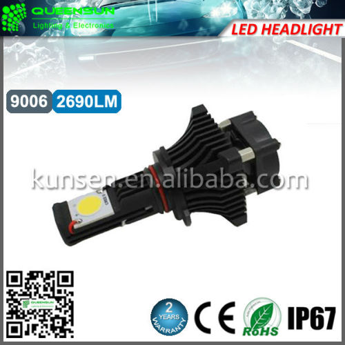 Universal 2690lms 9006 CREE Xlamp CXA1507 led car headlight