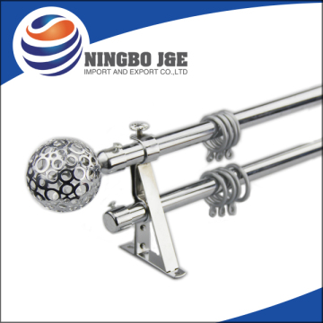 Classic Metal Curtain Rod Set