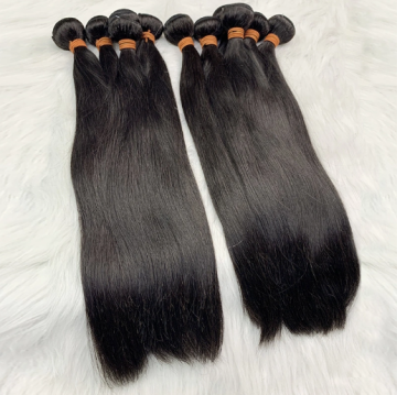 Virgin Hair Human Bundles Extensions Virgin Raw Vietnam hair super double drawn vietnamese hair