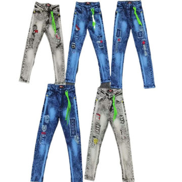 High-Quality Kids Denim Jeans in Various Colors