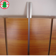 High Glossy Melamine Slotted MDF with Aluminium