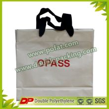 25mm w Plastic Double PP drawstring shopping bags