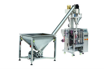 manure powder packaging machine with auger filler