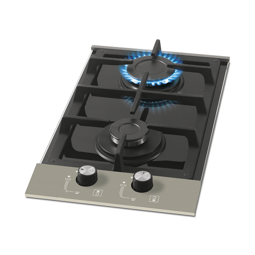 2 Bruciatore Fischer Cooktop 2 bocche