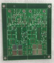 4 layer Green Solder sun tracker PCB