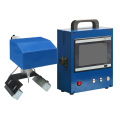 Handheld LNG Gas Cylinder Dot Peen Marking Machine 80x40mm T6
