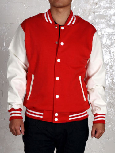 Imported Varsity Baseball for Men Jacket with Two Pockets