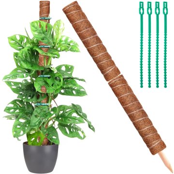Natural Self-Watering Handmade Coco Coir Moss Poles for Plants