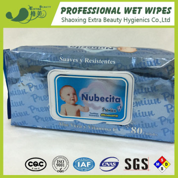 Nietkane chusteczki Aloe Vera Baby Wipes