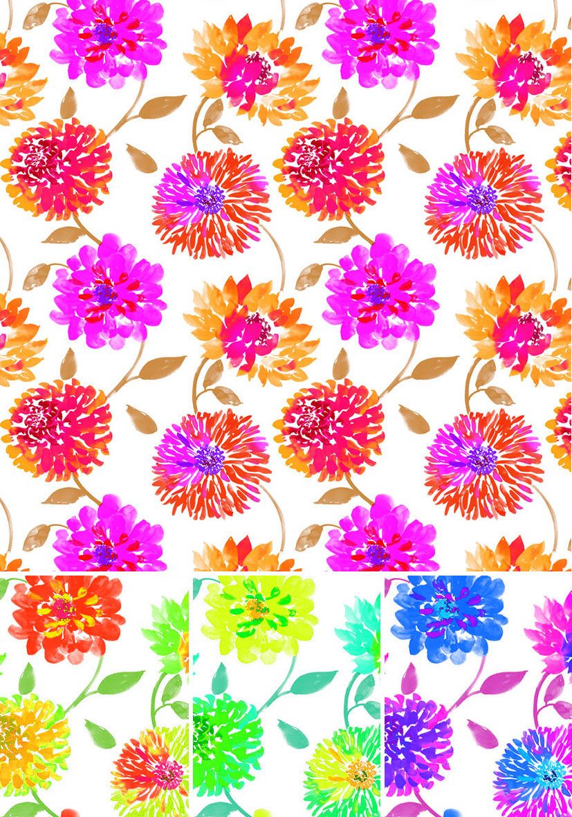 Digital bedrucktes PU-Leder Digital Printed PU Leather