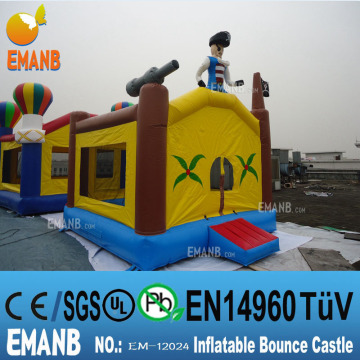 638 USD inflatable bouncer, inflatable castle, inflatable pirate ship ball pit