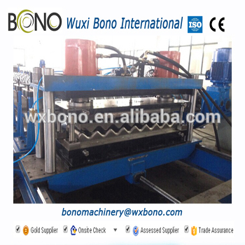 Galvanized Steel Silo Roll Forming Machine With 18 Forming Stations