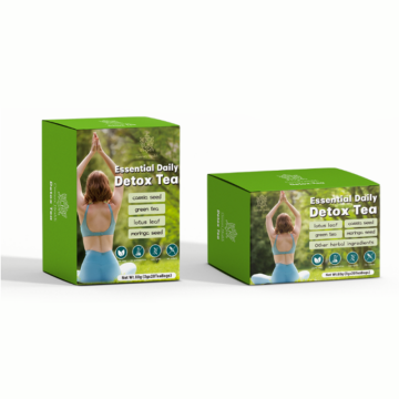 Natural Herbal Detox Tea for Fat Burning and Weight Loss with Vitamin Boost - Private Label Teabags