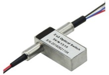 2x2 Mechanical Fiber Optic Switch Latching and Non-Latching