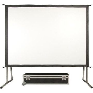 180" Front and Rear Fast Fold Projection Screens