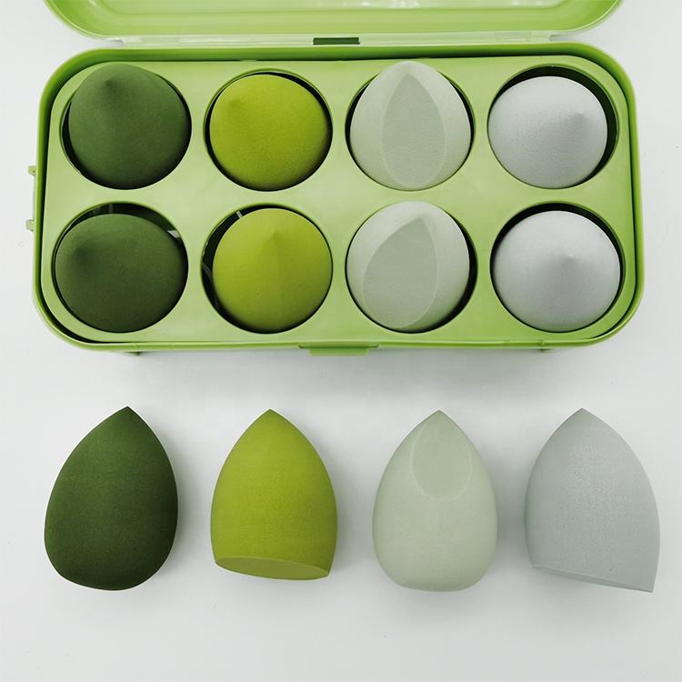 Green 8pcsbox Latex Free Cosmetic Sponge Set2 Jpg