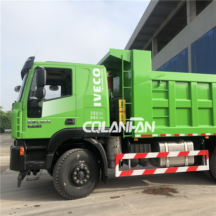 HONGYAN KINGKAN 10 wheeler 340hp dump truck heavy duty tipper truck for sale