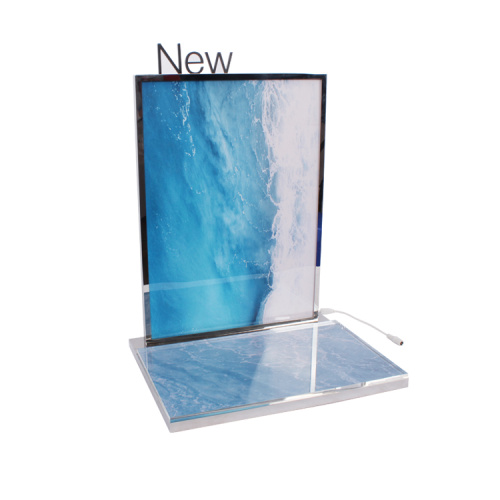 APEX Replaceable Advertising Poster Cosmetic Display Led