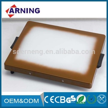 2015 Brown Color Enameled Shabbat Electric Warming Tray Food Warmer Plate