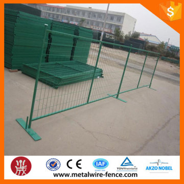 High visible powder coating temporary construction fence