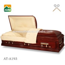 good quality oak wooden casket factory