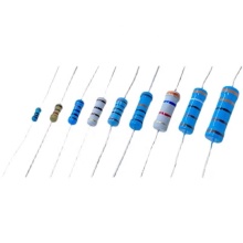 Various Wattage Metal Film, Carbon Film, and Metal Oxide Resistors - MOF MF MFF Models