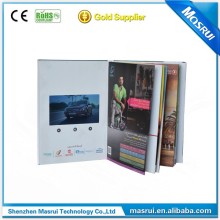 Card Product Type and Paper Material LCD Video Book