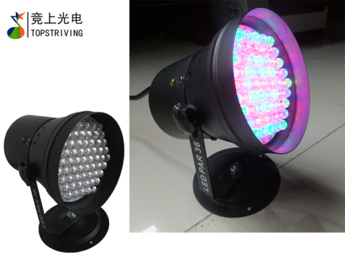 DMX 512 LED Mini PAR Can with 61 10 Mm or 5 Mm High Mcd LEDs (LED PAR 36 61 RGB)