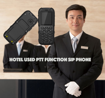 Hotel Used PTT Function SIP Phone