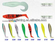 fishing lure soft lure with paddle tail