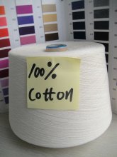 100% Cotton Yarn Carded & Combed for Knitting (TY-CY01)