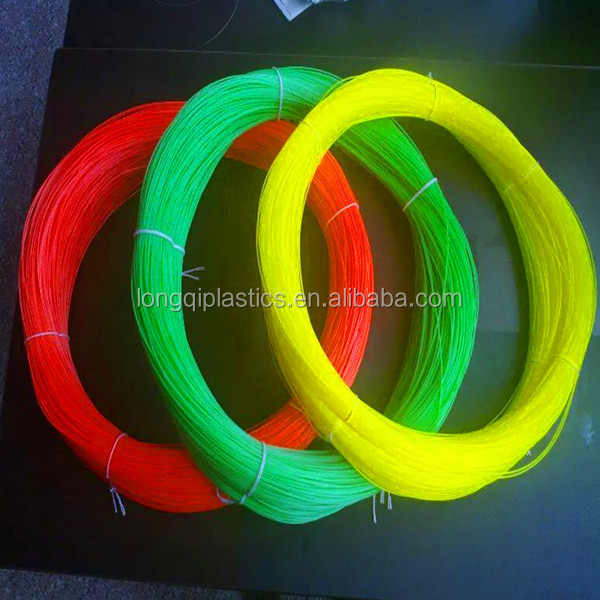 Colored nylon monofilament trimer line / fishing line