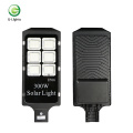 Lampione stradale a led solare in alluminio pressofuso 100w 300w