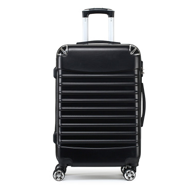 PC+ABS black temperament travel trolley luggage